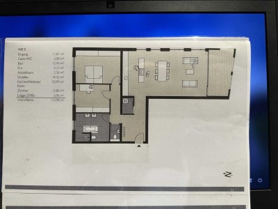 Moderne 3-Zimmer Stadtwohnung mit Loggia im 3. OG in Bühl