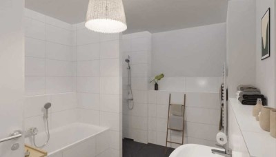 Erstbezug: Exklusive 3-Zimmer Dachgeschoss mit kompletter Dachbodenfläche, Einbauküche  in Berlin