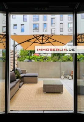 IMMOBERLIN.DE – Toplage! Moderne Wohnung mit großer Südterrasse & klarem Ambiente