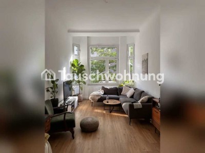 Tauschwohnung: Sanierte Altbauwohnung Nähe Zoopark gegen Balcon oder Garten