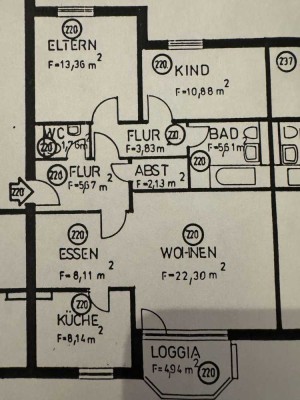 Helle 3-Zimmer Wohnung mit Balkon im 4. OG in Erkrath