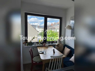 Tauschwohnung: Zentrale, süße 2-Zimmer-Wohnung am Rhein