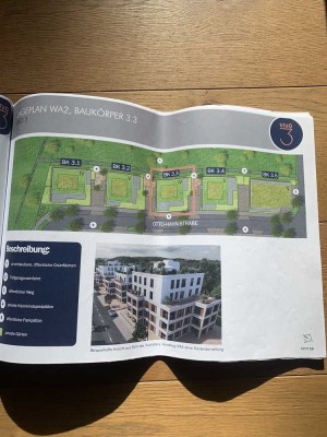 Erstbezug mit Balkon und Einbauküche: Stilvolle 2-Raum-Wohnung mit geh. Innenausstattung
