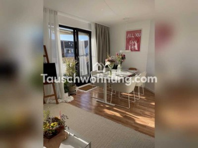 Tauschwohnung: Biete 2-Zi.Whg. in Sülz mit Sonnenbalkon; Suche 4 Zi. Balkon
