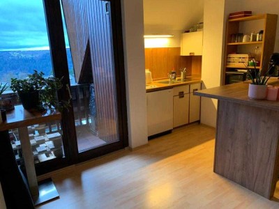Bad Liebenzell Monakam - freundliches helles 1 Zimmer Appartement mit Balkon und Weitsicht! Ab Ja...