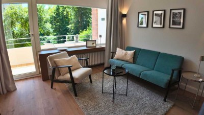 Wohnen mit Komfort: Vollmöblierte Wohnung in Golzheim