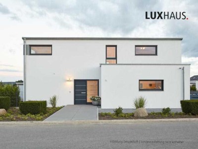 Ein LUXHAUS für modernes, lichtdurchflutetes Wohnen