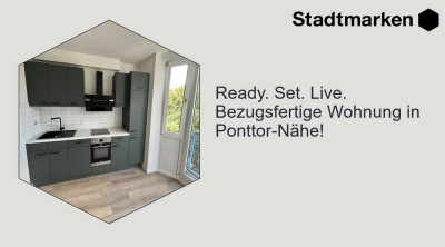 Vollmöblierte sanierte Wohnung in der Nähe des Ponttors