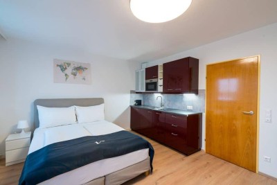 Helles Mikroapartment mit netter Aussicht in top Lage