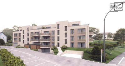 B & B Immobilien: Wohnen im Herzen von Pluwig – exklusive Penthousewohnung mit Dachterrasse