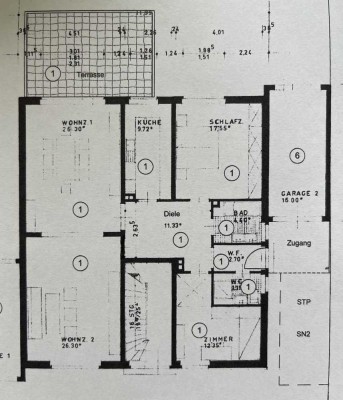 3,5 Zimmer EG Wohnung, gehobene Innenausstattung mit Terrasse und eigenem Garten in BO-Ehrenfeld