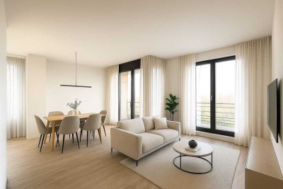 ERSTBEZUG! 2-Zimmer Wohnung im Dachgeschoss mit einzigartiger Weitsicht und Deckenhöhe von 2,80 m