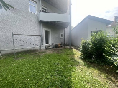 Gartenwohnung in Graz, urbaner Stil mit Einbauküche. Der Traum für Single's