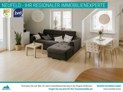 Wunderschöne, helle Maisonettewohnung in Möckmühl!