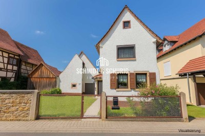 Gemütliches Einfamilienhaus mit Nebengebäude