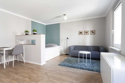 Schicke möblierte 1-Zimmer Wohnung im 2. OG in Nürnberg-Bärenschanze