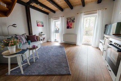 Vollmöblierte Maisonettewohnung im Hofgut Beckedorf