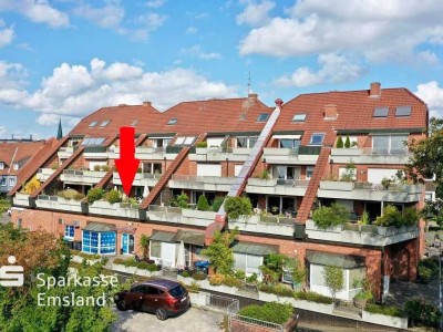 Lingen - Innenstadt:
Vermietete Terrassenwohnung mit Tiefgaragenstellplatz