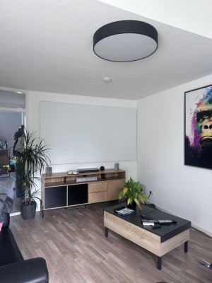 Wohnen über den Dächern – 2-Zimmer-Maisonette mit Balkon im Zentrum von Weinheim