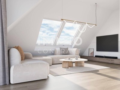 Hoch hinaus: Fantastische Vierzimmer-Wohnung mit Balkon und Dachterrasse (perfekte Infrastruktur)