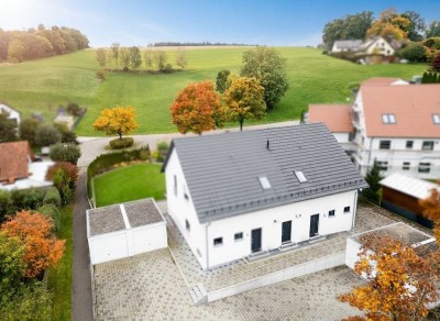 Wohnen mit Komfort und Gartenidylle - stilvolle Doppelhaushälfte in ruhiger Lage