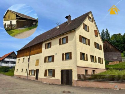 Charmantes Einfamilienhaus & vielseitiges landwirtschaftliches Anwesen mit Entwicklungspotenzial