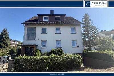 Solides Mehrfamilienhaus auf einem Eigentumsgrundstück in Stadtnähe