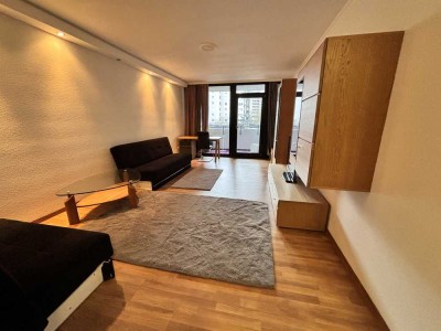 eine vollmöblierte 2 Zimmer Wohnung in Sachsenhausen zu vermieten