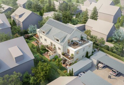 Penthouse-Gefühl – Großzügige 3-Zimmer mit Dachterrasse (WE 07)