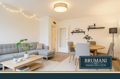 BRUMANI | Bezugsfreie 3-Zimmer-Wohnung mit Einbauküche und Balkon in Freiburg-Haslach