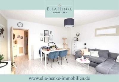 Schöne, modernisierte 3-Zimmer-Wohnung mit Balkon + Garage.