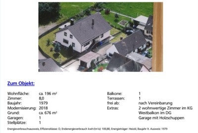 Schönes großes Mehrfamilienhaus