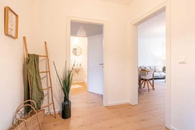 Am Bopser: sanierte 3-Zimmer-Wohnung mit Balkon & Stellplatz