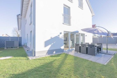 Ihr Premium-Zuhause in Grasbrunn: Exklusives KfW 55 Reiheneckhaus mit High-End-Ausstattung