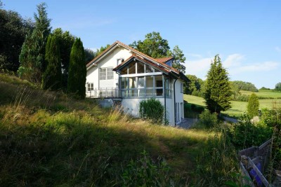 Alternativ zum Bauernhaus Landdomizil mit Bergblick für Selbstversorger, Alpaka, Kleintierhaltung