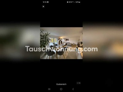 Tauschwohnung: Helle Wohnung im Grünen