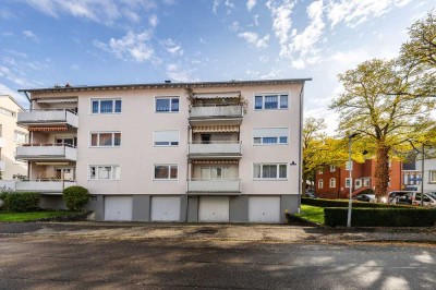 Vielseitige 3-Zimmer-Wohnung mit geräumigem Westbalkon