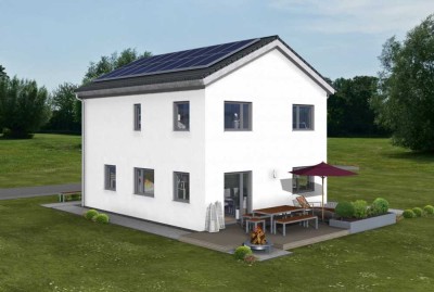 Moderne Stadtvilla, Energieeffizient, QNG Zertifiziert mit Grundstück in bester Wohnlage