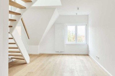 Großzügige Maisonettewohnung mit Eiche-Echtholzparkett in der Nordstadt