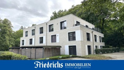 Exklusive, barrierefreie 2-Zimmer-Wohnung im Obergeschoss mit Loggia in zentraler Lage von Hude