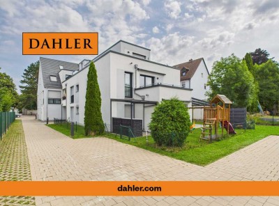 Moderne, neuwertige 2 Zimmer-Wohnung mit Dachterrasse in Augsburg + ca. 20 m² Nutzfläche im Dachspit