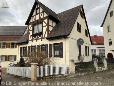 Authentisches Haus von 1910 – renovierungsbedürftig, zentral, freistehend mit Garten