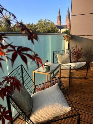 Von Privat - St. Georg, moderne 3Zi ETWG mit TG Stellplatz, BJ 2013, 5 Min Fußweg bis zur Alster