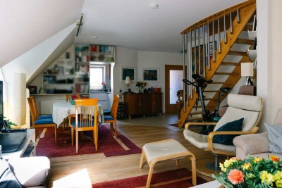 Kapitalanlage mit Perspektive zur Eigennutzung: Maisonettewohnung in einer gepflegten DHH!