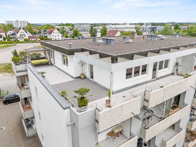 Penthouse am Olgapark mit Aussicht ins Grüne