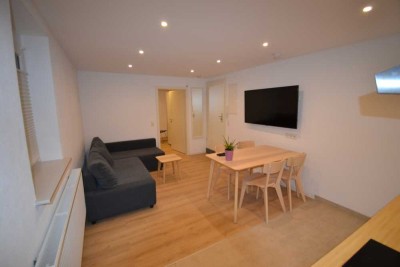 1,5-Zimmer-Wohnung teil möbliert