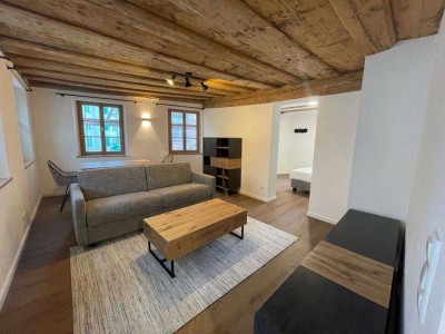 Vollmöblierte 2 Zi. Wohnung mit Balkon in St. Sebald