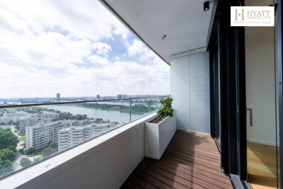 Danubeflats – Österreichs höchstes Wohnhochhaus mit atemberaubendem Ausblick, exklusivem Spa und urbanem Luxus direkt an der Neuen Donau