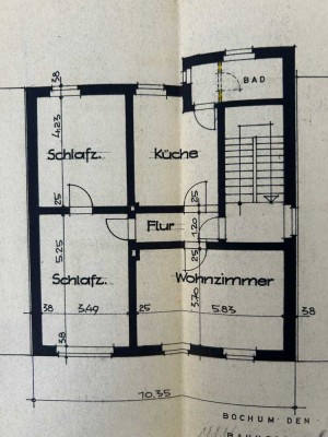 3,5 Raum Etagenwohnung in der Nähe des Westparks an der Jahrhunderthalle