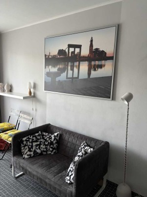 Vollständig mobilisierte 1-Zimmer- Wohnung mit Balkon und Einbauküche in Loxstedt